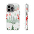 Nordic Christmas Print - Impact Resistant Phone Case iPhone 14 Pro Glossy